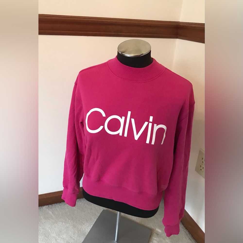 Calvin Klein pink sweatshirt